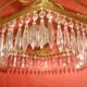 Lustre époque " art-déco " ( 1925 ) à 4 bras de lumière