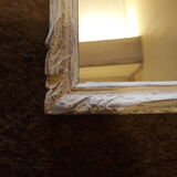 Wooden mirror shabby chic 43x50cm