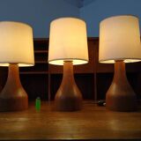 Teak Table Lamp from Domus, 1970s