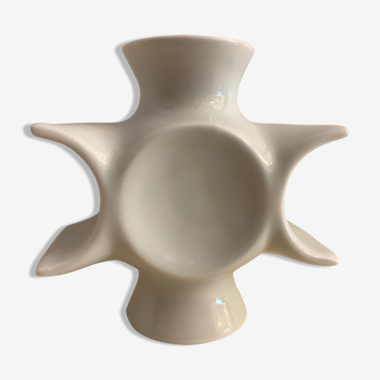 Vase soliflore en porcelaine de François Gueneau pour Virebent