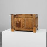 Rustic Oak paneled Trunk or chest, France 18th Century