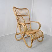 Rattan armchair 1960