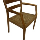 Vintage Niels Otto Moller Armchair Model 67 in Oak Danish Design