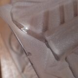 Wall lamp tulip frosted glass edging porcelain support dp 122206