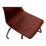 Vintage Galvanitas S23 Mahogany and Brown Chair