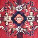 Traditional Red Persian Runner Rug Handwoven Oriental Floral Runner Carpet- 110x300cm