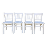4 Brasserie bistro chairs bentwood bistro chair shabby chic baumann wood