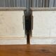 2 x French church consoles