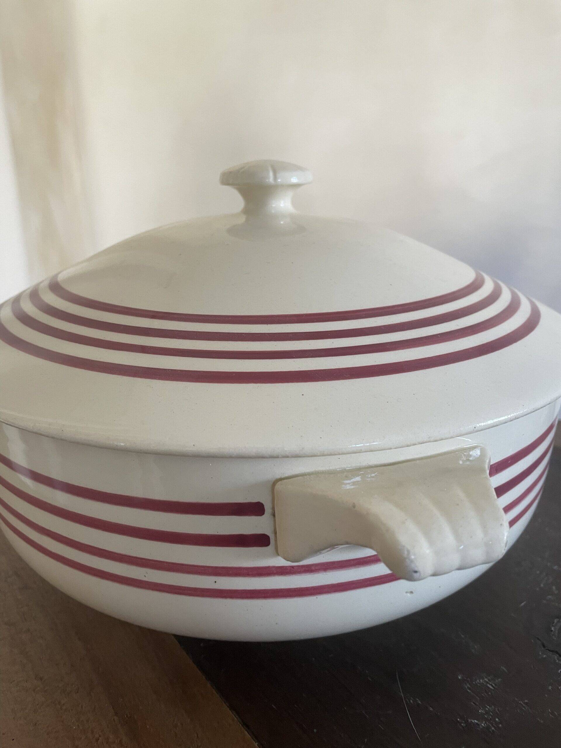 Gien Iron Earth Soup Tureen
