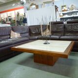 Table base travertin