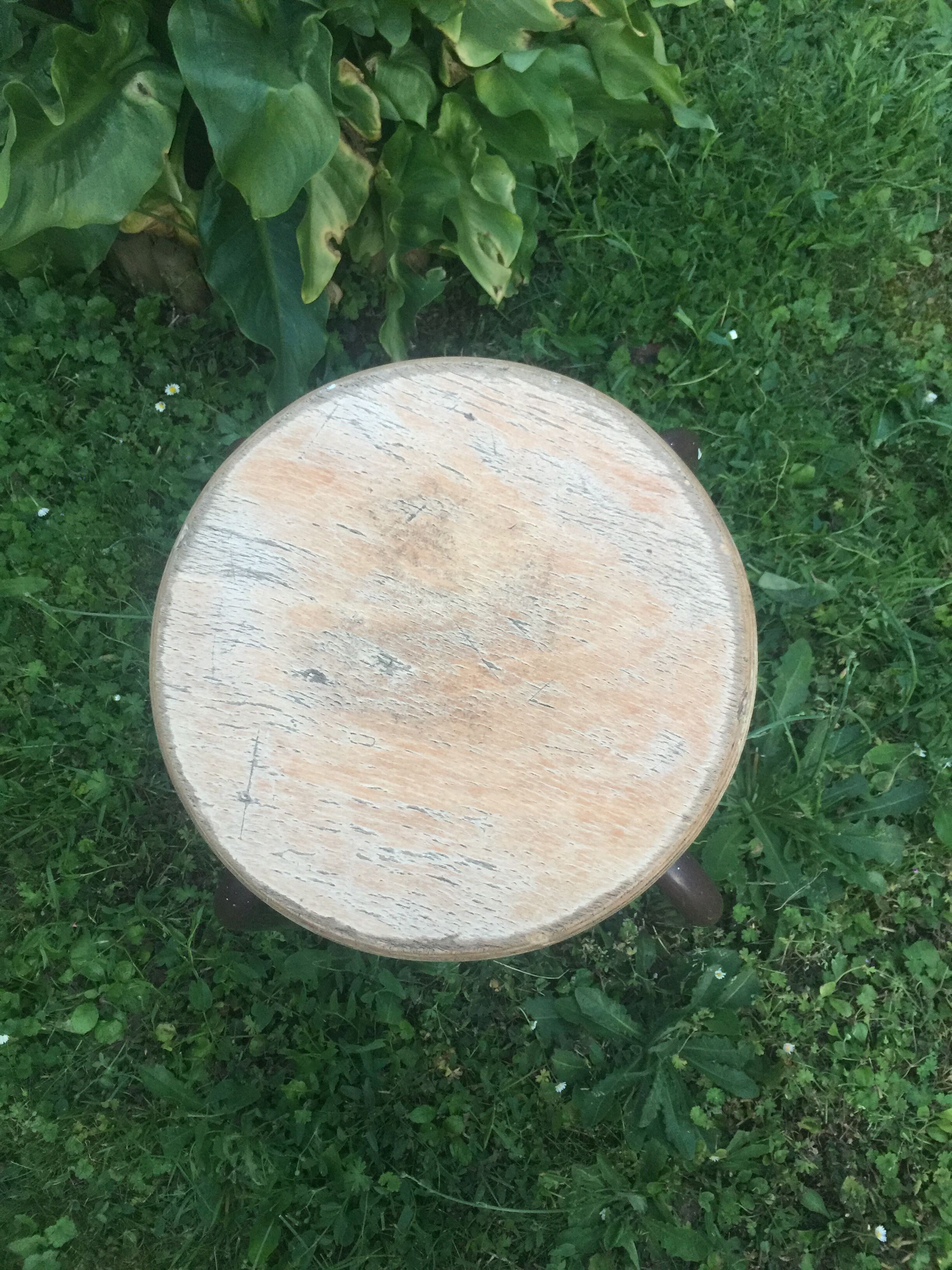 Tabouret vintage d’école