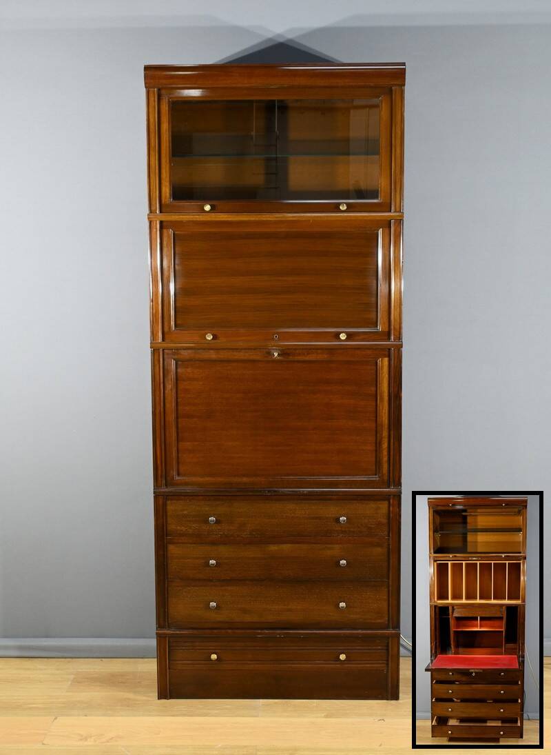 Modular Mahogany Furniture, Maison Martin Dupuis – 1970