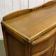 1950s English Art Deco oak sideboard