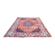 Ancient Persian carpet made of hand-woven wool. Very good condition.