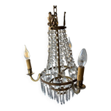 Vintage crystal chandelier