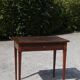 Mahogany side table