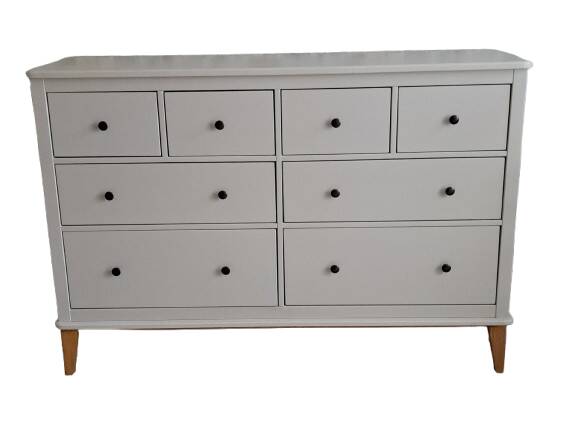 Large Rød Sødgren linen chest of drawers