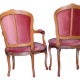 Fauteuil Louis XV et chaise