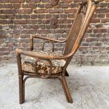 Bamboo armchair and adult canning