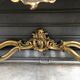 Golden wooden console on onyx Venetian baroque style