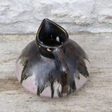 Small enamelled stoneware pitcher signed Gilbert Métènier