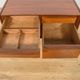 Mid-Century Teak Serving Trolley on Castors, Denmark, 1960s