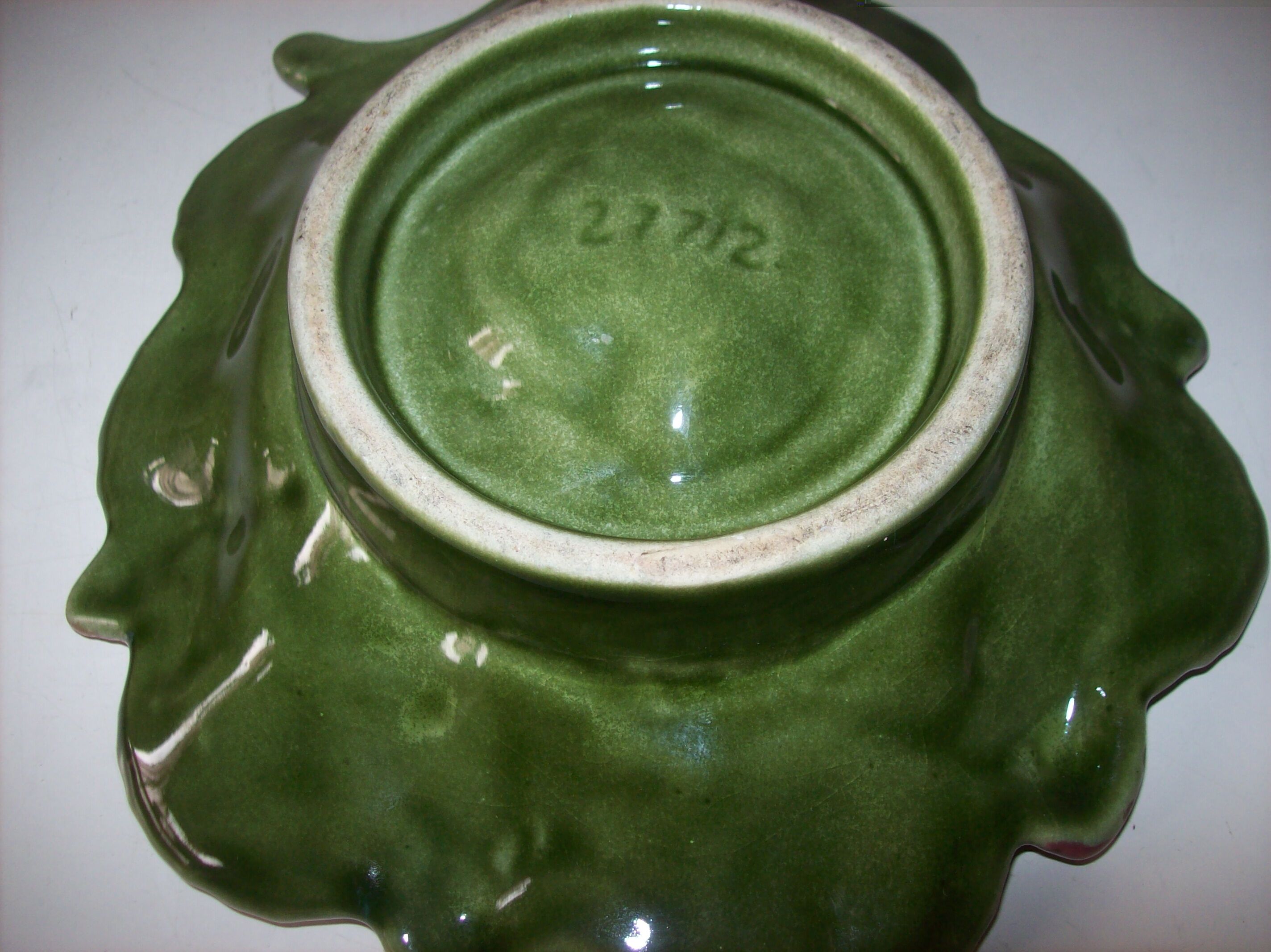 Tidy with raspberry decoration