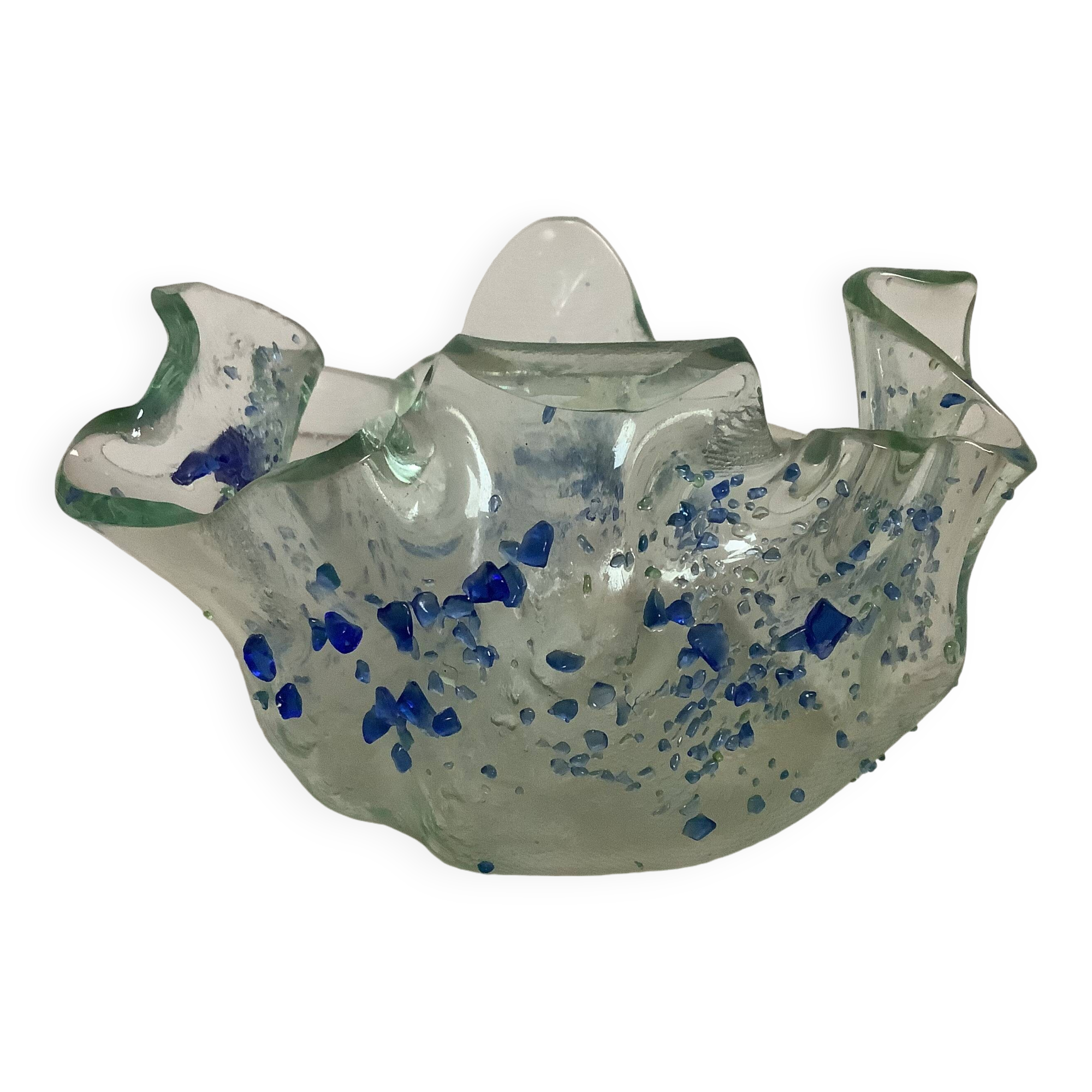 Vide poche mouchoir en verre