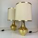 Pair of Italian Brass Table Lamp, 1970s