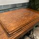 Superb old Singer sewing machine with its table