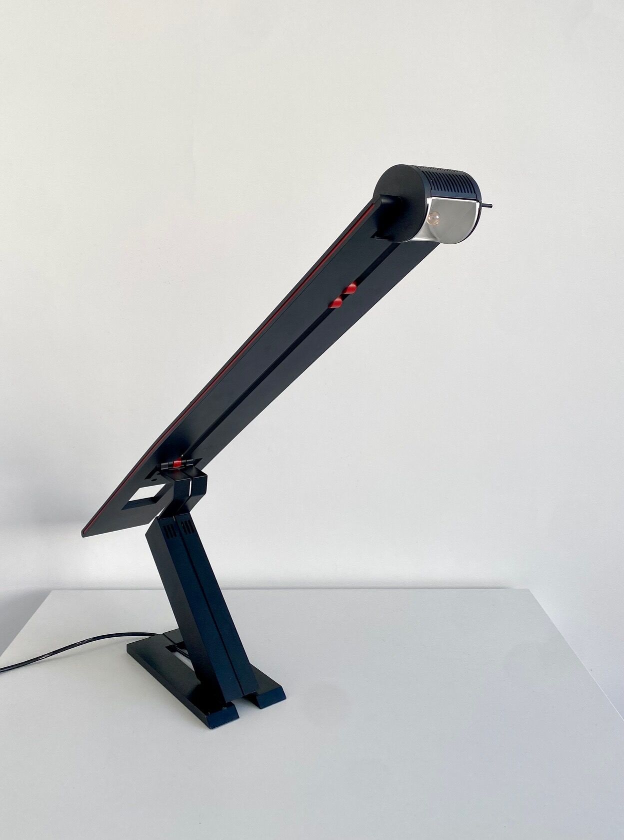 Melanos lamp by Mario Botta for Artemide, 1980's