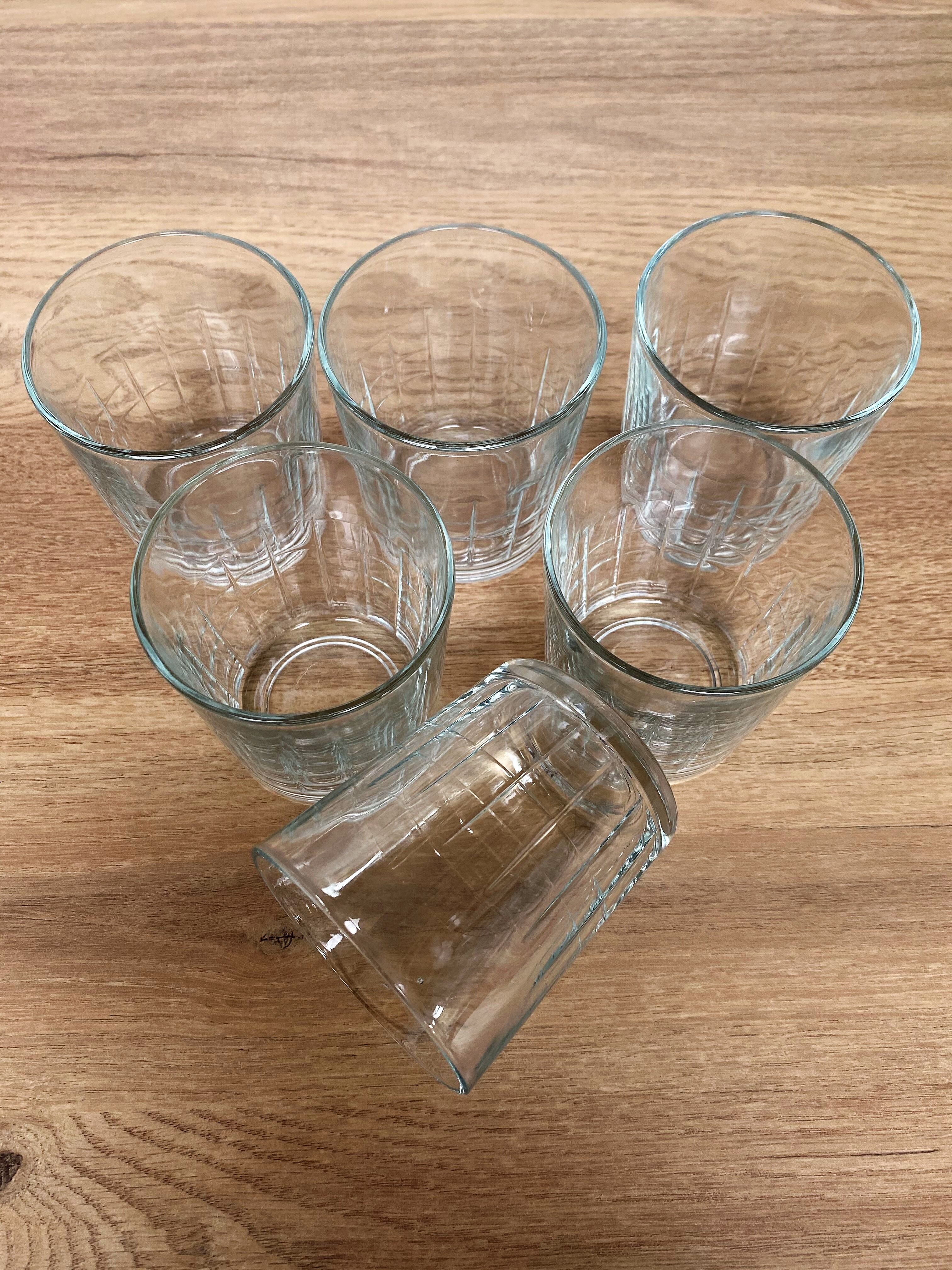 6 whiskey glasses