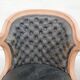 Paire de chaises de bureau pivotantes antiques 'Captain’s'