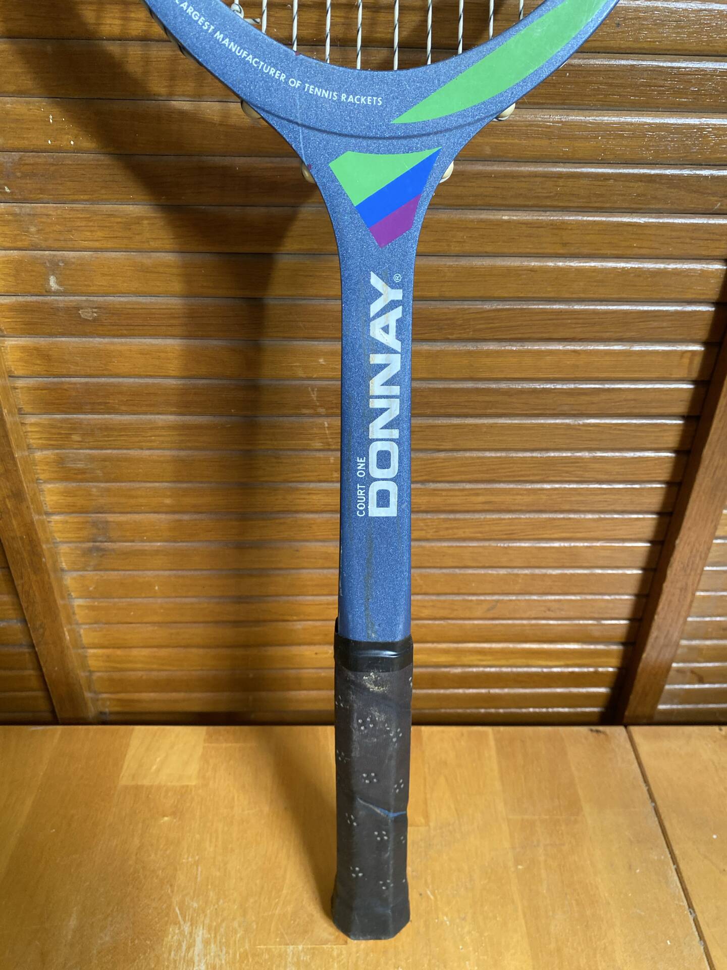 Vintage donnay court one wooden tennis racket