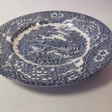Assiette à dessert English Ironstone England motif Cottage Anglais