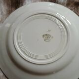 6 mismatched antique dinner plates