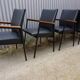 Midcentury Industrial Minimalistic Dutch Design Armchairs/Conference Chairs