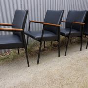 Fauteuils/chaises de conférence au design minimaliste industriel néerlandais du milieu du siècle