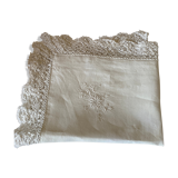 Embroidered pillow case