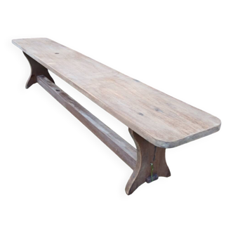 Antique farm bench