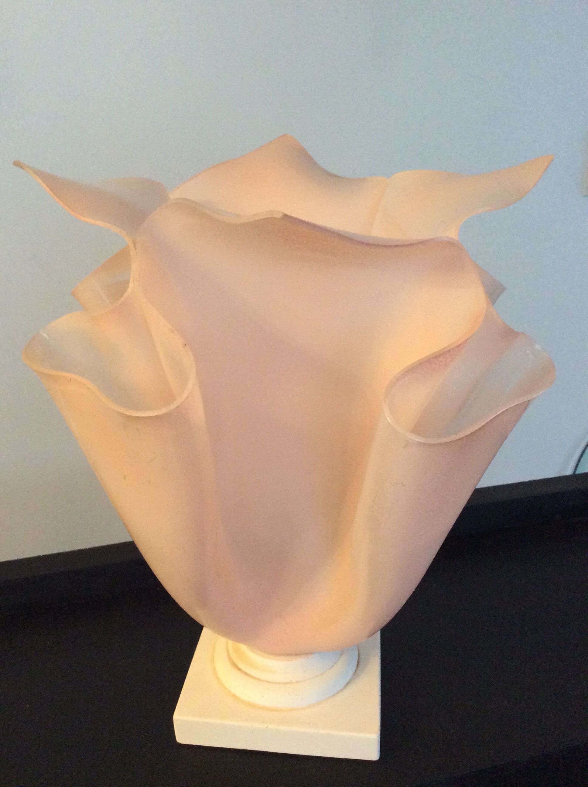 Vintage Soleillade handkerchief lamp from the 80s