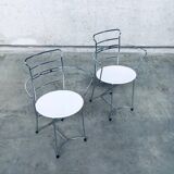 Set of Postmodern Eridiana Dining Chairs by Antonio Citterio for Xilitalia, 1980s