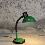 Vintage green Aluminor desk lamp