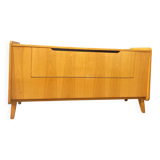 Commode vintage en bois de frêne par F.Jirák pour Tatra, 1960, Tchécoslovaquie