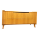 Vintage ash wood commode by F. Jirák for Tatra, 1960, Czechoslovakia.