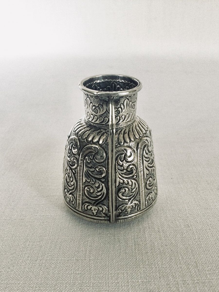Silver milk pot