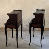 Paire tables de chevet Louis XV (H76cm)