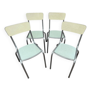 4 chaises en formica