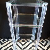 Plexiglass harness with wheels