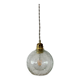Vintage glass suspension globe